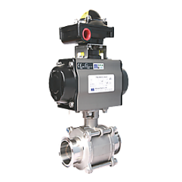 Pneumatic Sanitary Ball Valve